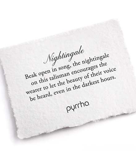 Pyrrha 'Nightingale' Tailsman