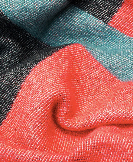 'Bauhaused' Wool Blanket