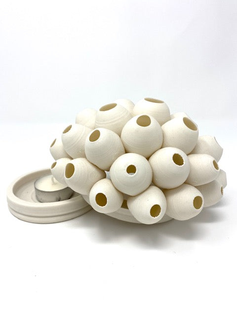 Ceramic 'Barnacle' Tea Light Holder