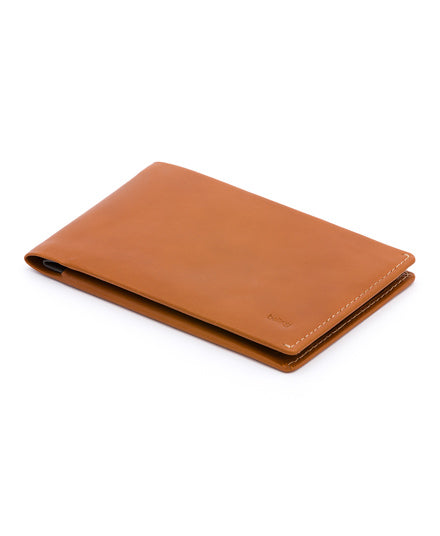 caramel travel wallet