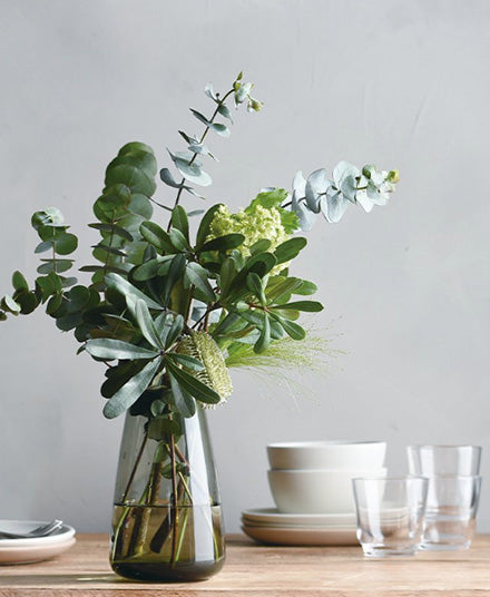 Aqua Culture Vase, Grey