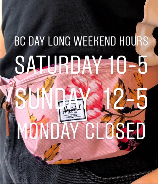 August Long Weekend!
