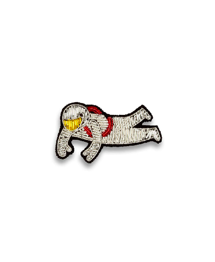 Hand Embroidered Brooch, Large