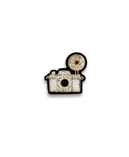 Hand Embroidered Brooch