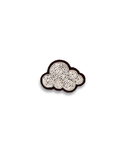 Hand Embroidered Brooch