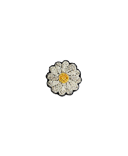 Hand Embroidered Brooch