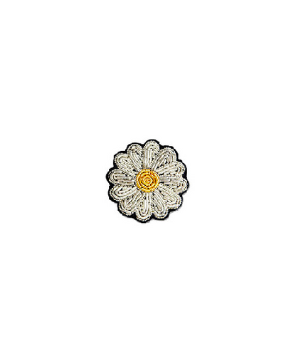 Hand Embroidered Brooch