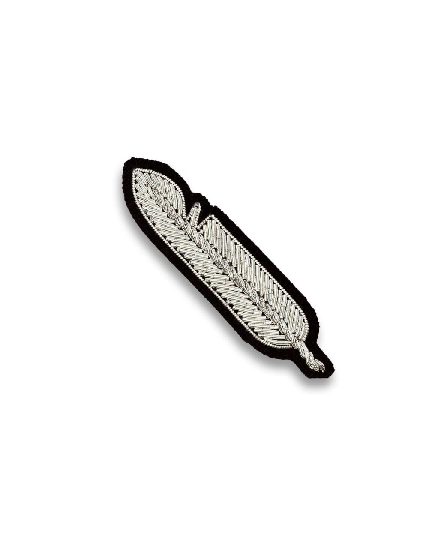 Hand Embroidered Brooch, Large