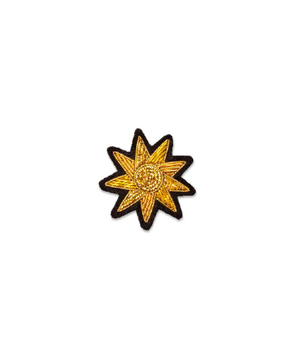Hand Embroidered Brooch