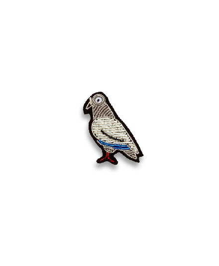 Hand Embroidered Brooch