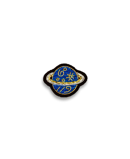 Hand Embroidered Brooch