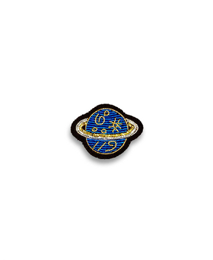 Hand Embroidered Brooch