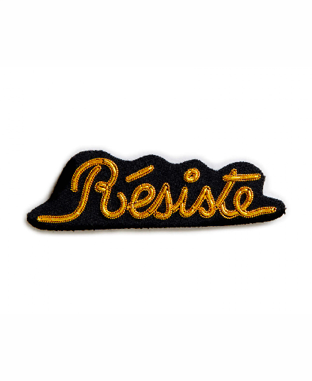 Hand Embroidered Brooch, Large