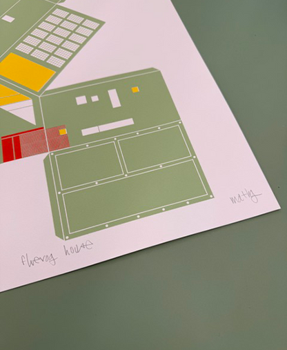 FLUEVOG HOUSE PRINT