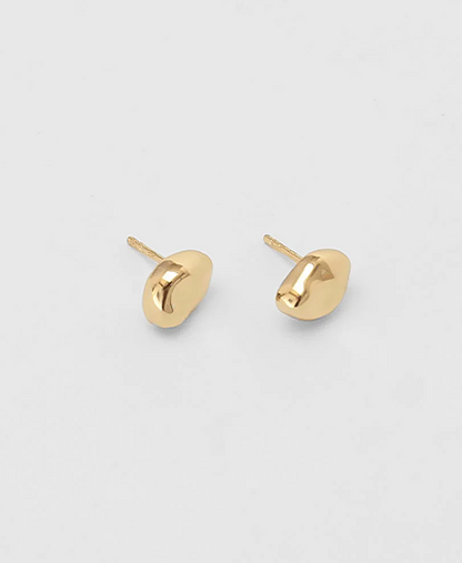 Bean Stud Earrings
