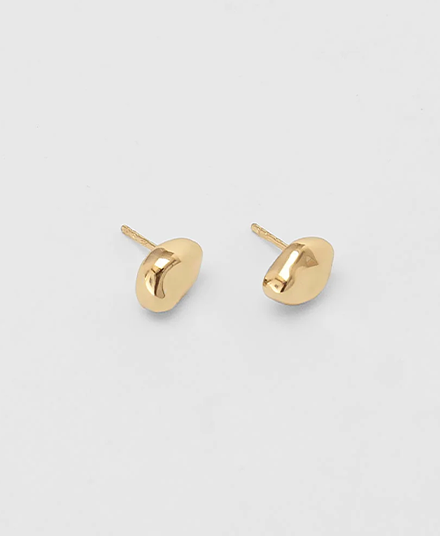 Bean Stud Earrings