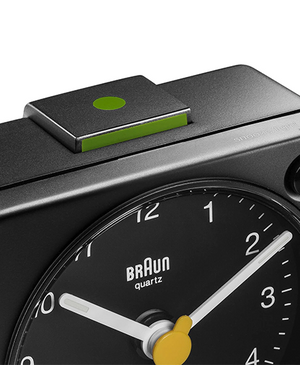 Braun BC02X Analogue Travel Alarm Clock