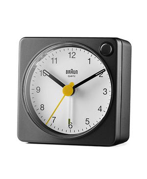 Braun BC02X Analogue Travel Alarm Clock