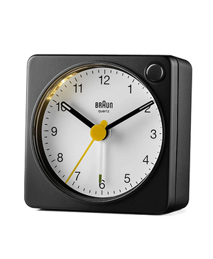 Braun BC02X Analogue Travel Alarm Clock