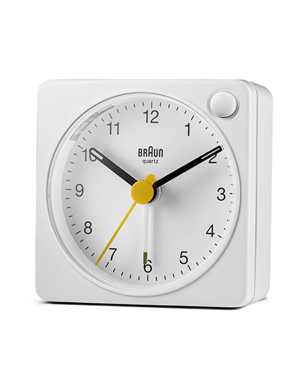 Braun BC02X Analogue Travel Alarm Clock