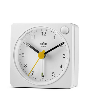 Braun BC02X Analogue Travel Alarm Clock