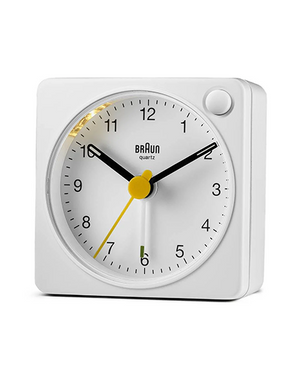 Braun BC02X Analogue Travel Alarm Clock