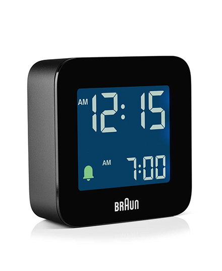 Braun BC08 Digital Travel Alarm Clock