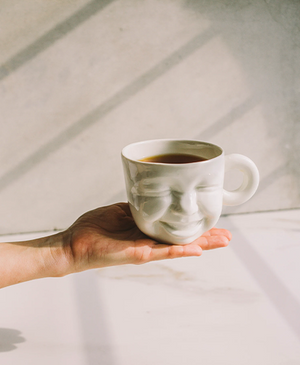 Porcelain Face Mugs