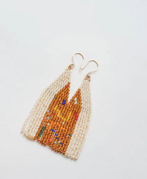 Beaded Earring, Polina