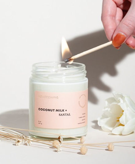 Coconut Milk & Santal Candle