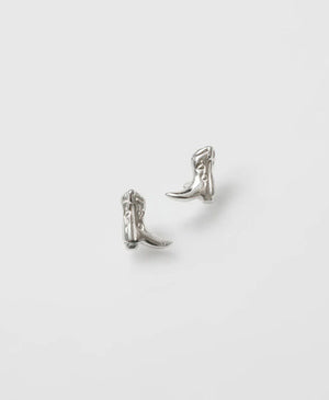 Cowboy Boot Charm Studs