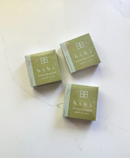 Hibi Incense, Garden Scents