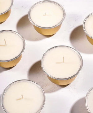 Refillable Concrete Candle, Amber Smoke