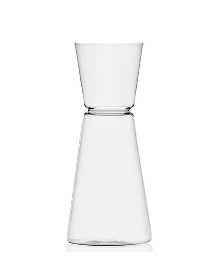 High Rise PItcher, Clear