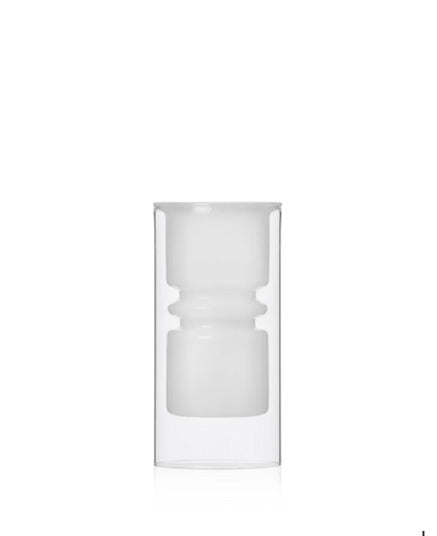 Rings Vase, White