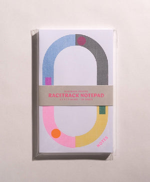 Large Racetrack Notepad