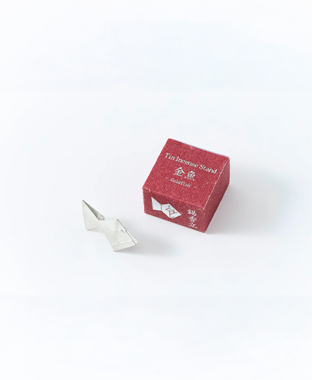 Tin Goldfish Incense Holder