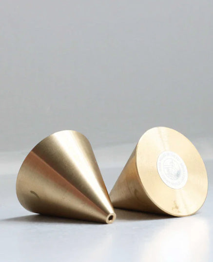 'Bits' Brass Incense Holder