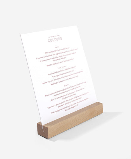 Conversation Menus Card Set