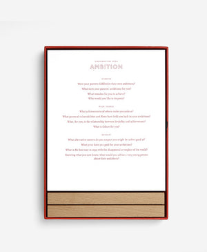 Conversation Menus Card Set