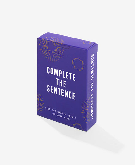 Complete The Sentence Cards