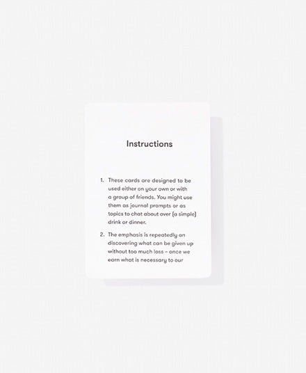 Simplicity Cards