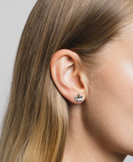 Flower Charm Studs