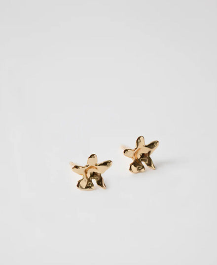 Flower Charm Studs