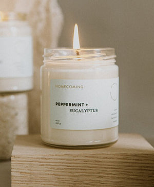 Peppermint & Eucalyptus Candle