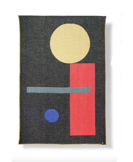 'Bauhaused' Wool Blanket