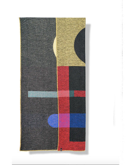 'Bauhaused' Wool Blanket