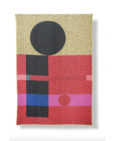 'Bauhaused' Wool Blanket