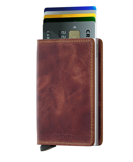 Vintage Brown Slimwallet