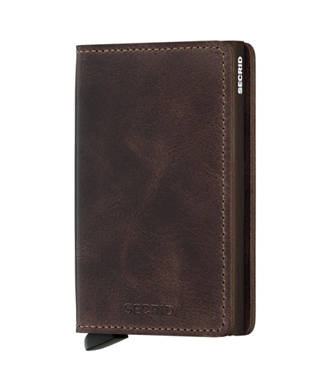 Vintage Chocolate Slimwallet